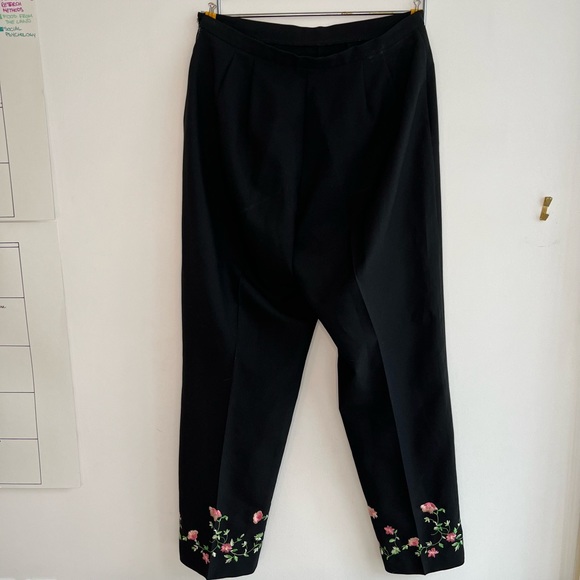 Women's Embroidered Dress Pant - Picture 2 of 3